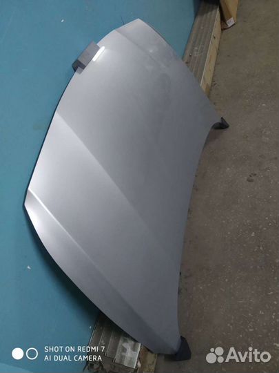 Капот Хендай Солярис 14-17 г. в. новый,серебристый