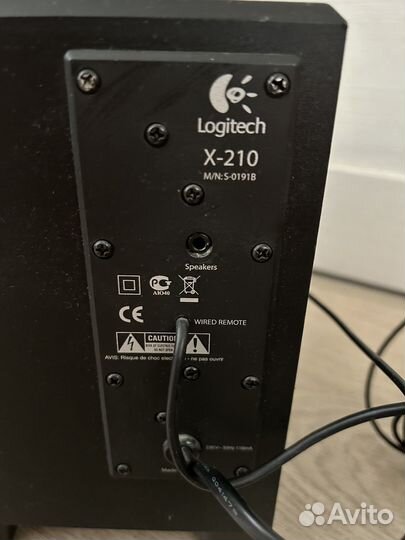 Колонки logitech x-210