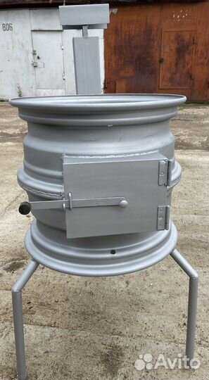 Печь для казана из дисков