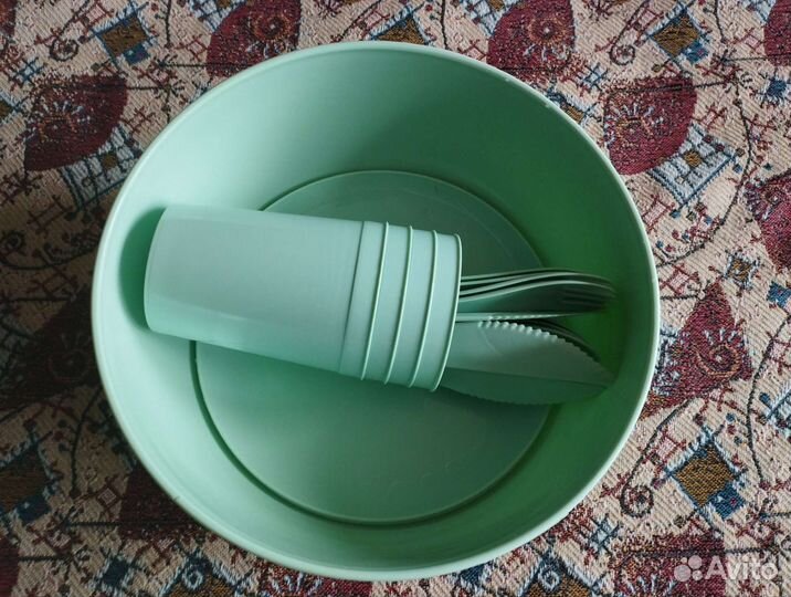 Набор посуды для пикника/походный набор