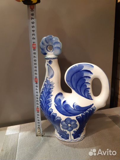 Кувшин Петушок под гжель