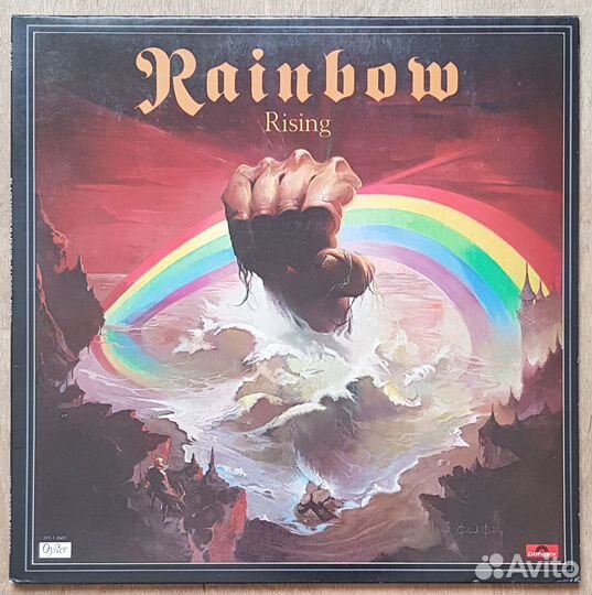 LP Rainbow – Rainbow Rising (1976) orig. US