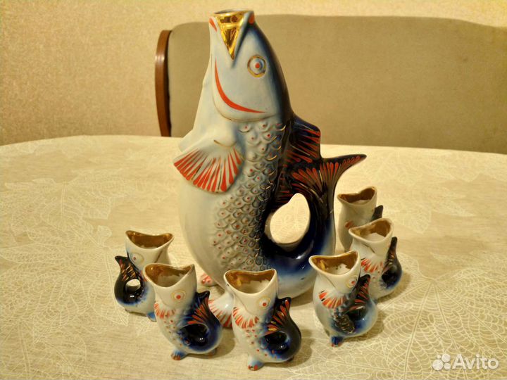 Сервиз Рыбки СССР