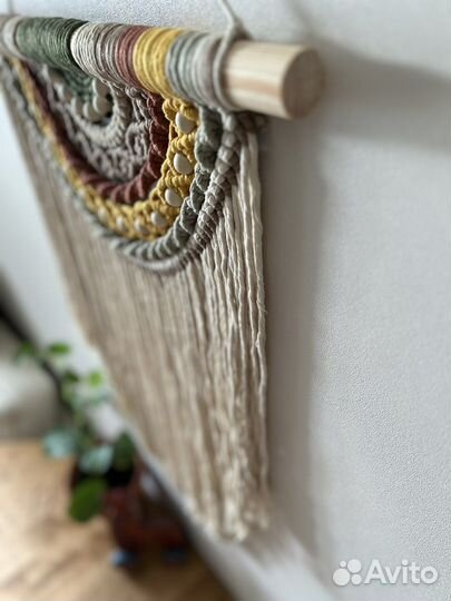 Настенное панно макраме