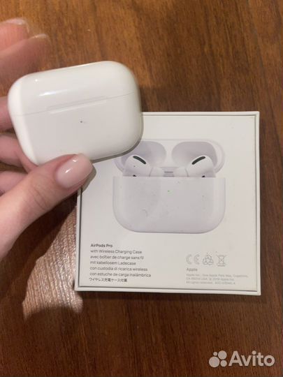 Беспроводные наушники apple airpods pro