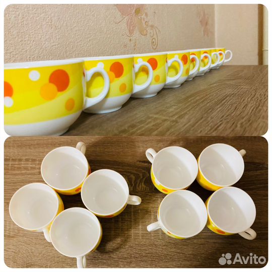 Набор чашек luminarc, Франция