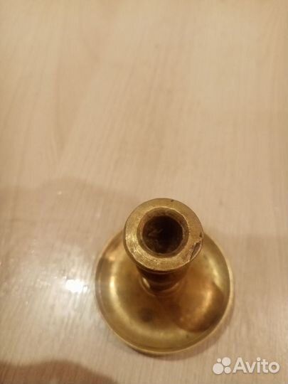 Подсвечник латунный СССР