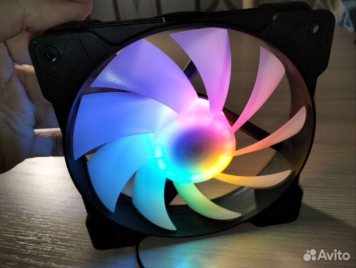 Кулер для пк / Вентилятор 120мм RGB