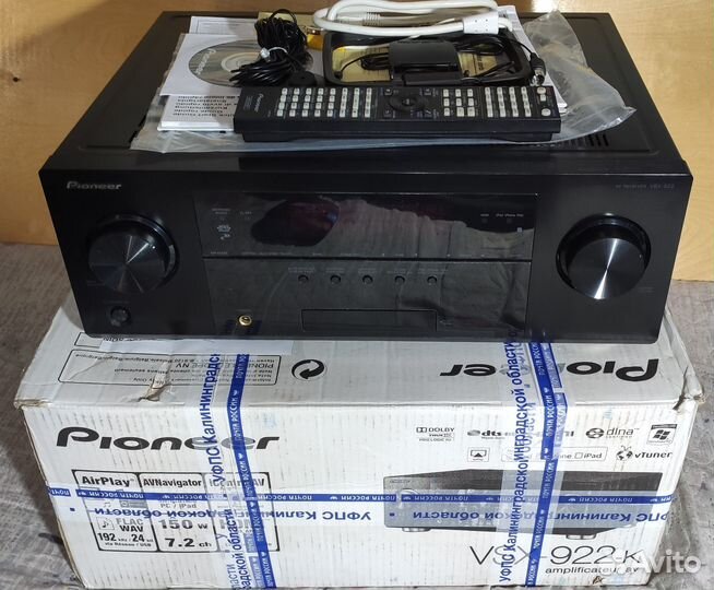 Pioneer vsx-922, hdmi, USB, интернет рад. и т.д