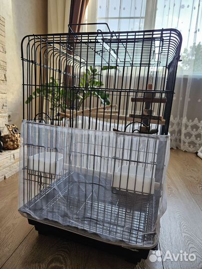 Клетка для попугая корелла