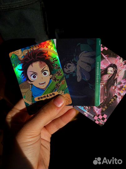 Карточки аниме