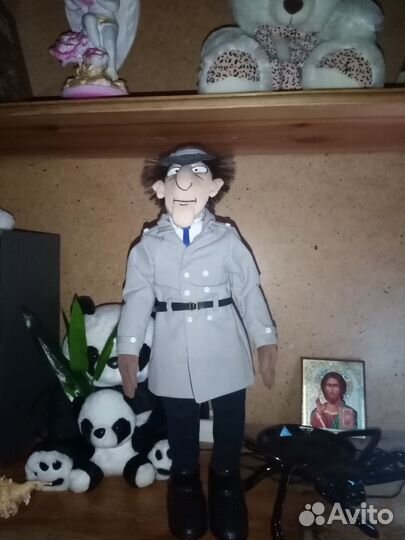 Кукла ручной работы с одеждой