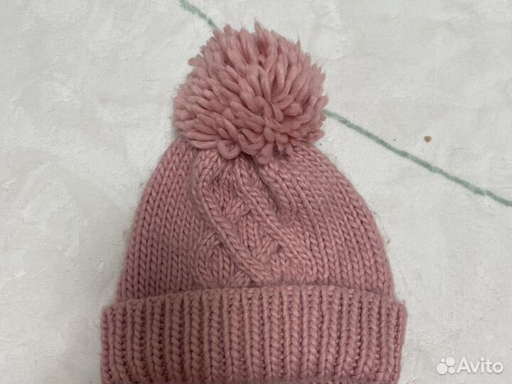 Шапка для девочки 3-6лет мозекеа