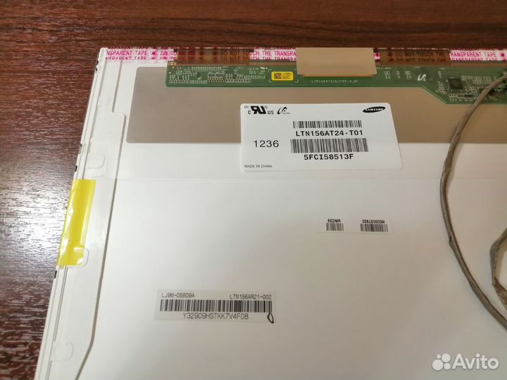 Матрица для ноутбука LTN156AT24-T01 15.6 1366x768