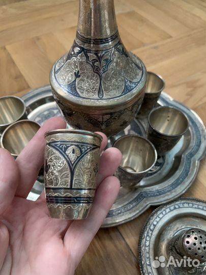 Набор серебряной посуды