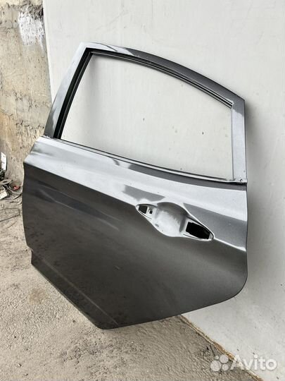 Дверь задняя левая hyundai solaris 1