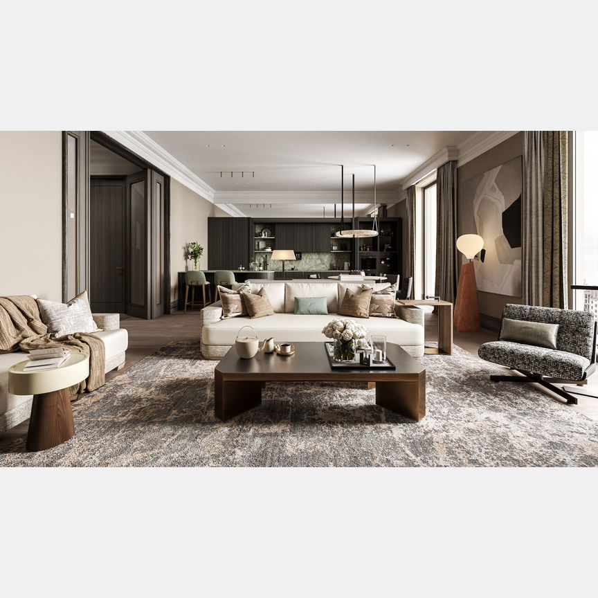 3-к. квартира, 296,1 м², 3/7 эт.