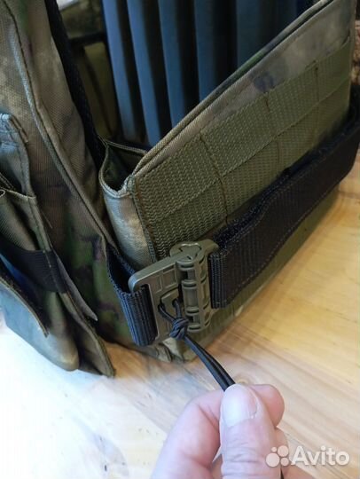 Бронежилет Мох с бронеплитами 5 класс полный