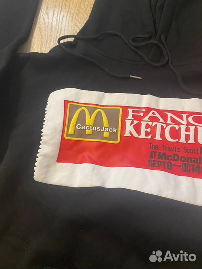 Худи Nike Travis Cactus Jack McDonalds Ketchup
