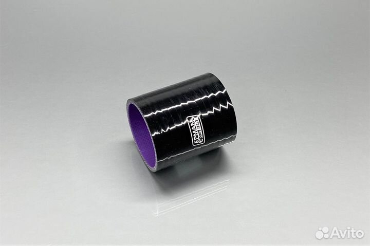 Epman Патрубок силиконовый 60мм, прямой, черный