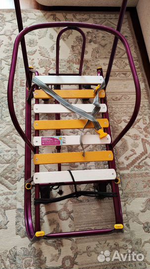 Детские санки на колесах