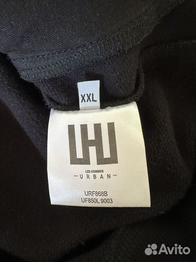 Толстовка мужская с капюшоном Les Hommes Urban XXL