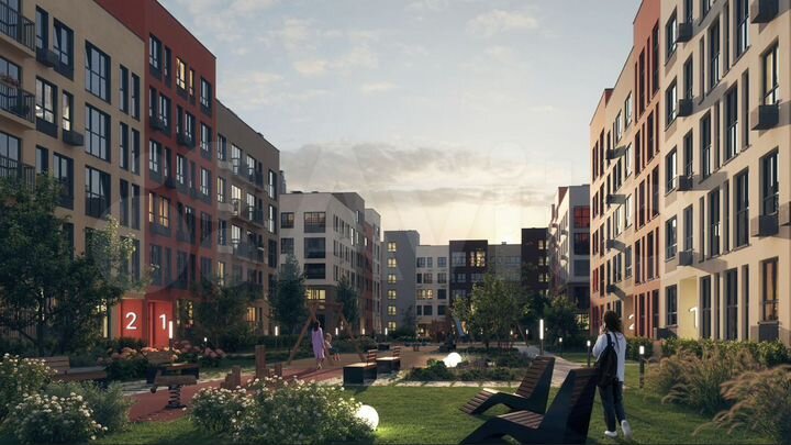 2-к. квартира, 59,3 м², 4/5 эт.