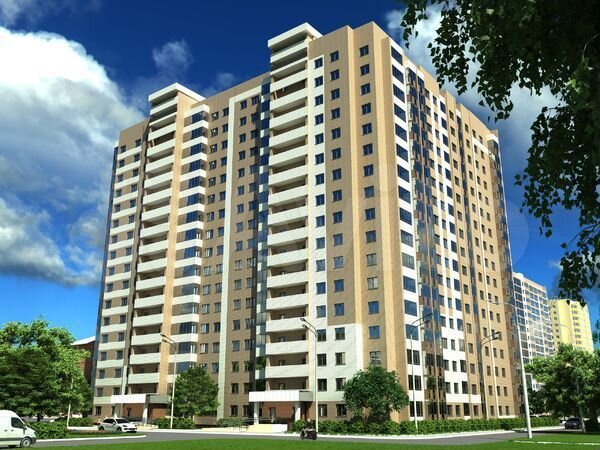 2-к. квартира, 49,8 м², 5/17 эт.