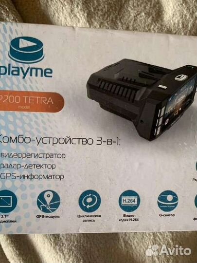 Видеорегистратор радар playme