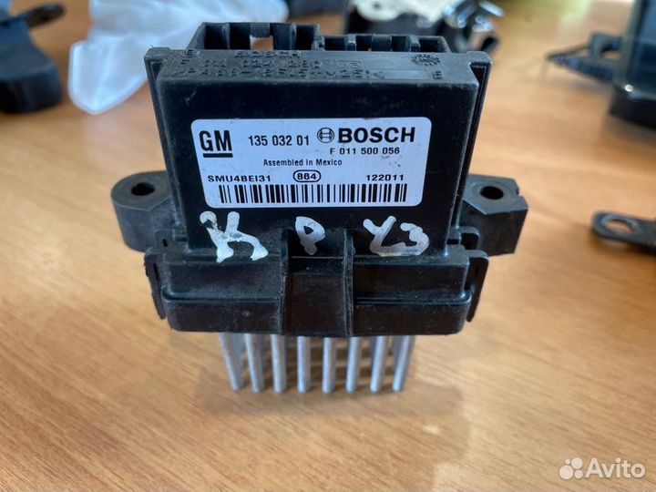 Реостат печки Chevrolet Cruze