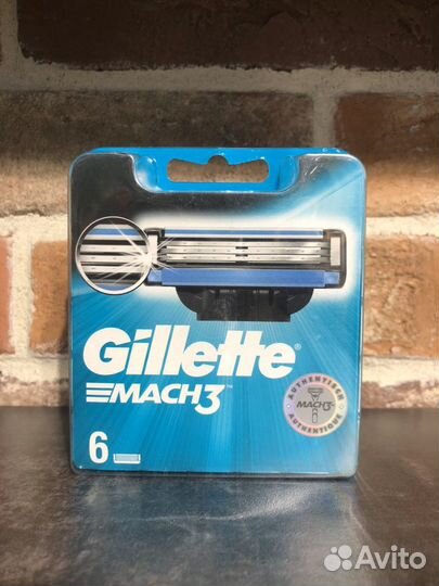 Лезвия Mach3 и Mach3 Turbo из Германии