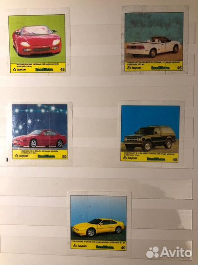 Вкладыши от жвачек (ббб и Мята)