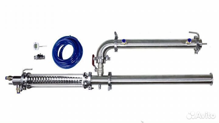 Бражная колонна, царга стекло, 2 дюйма