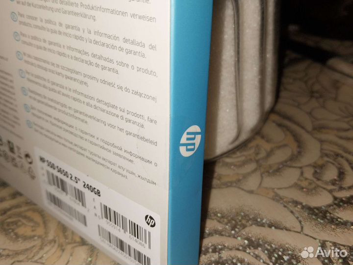 Ssd 240gb hp