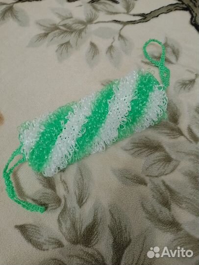 Мочалка ручной работы