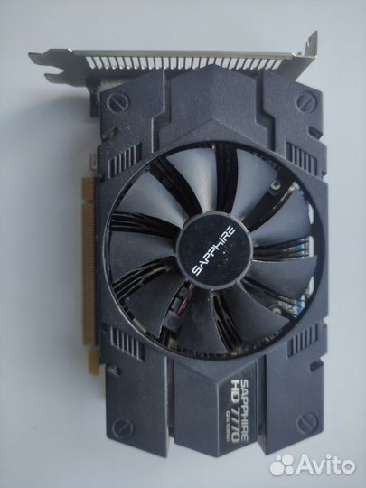 Видеокарта hd 7770 1gb