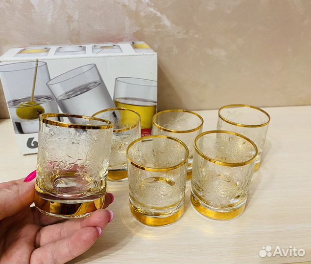 Фужеры, рюмки и др