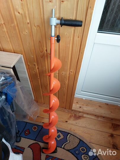 Комплект для зимней рыбалки, под шуруповерт