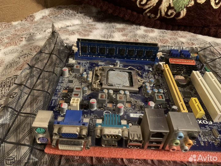 Материнская плата 1155