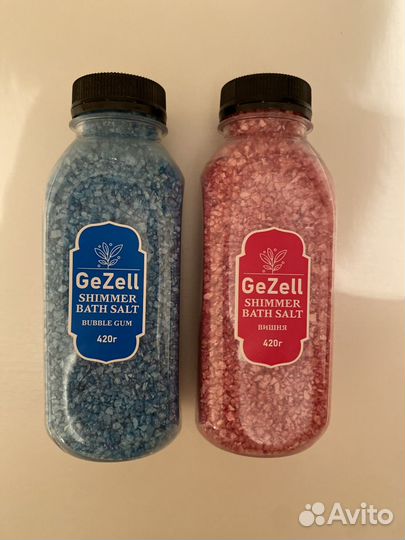 Соль для ванны с шиммером