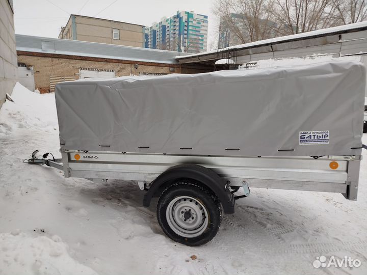Прицеп 2,6м Батыр Цинк легковой