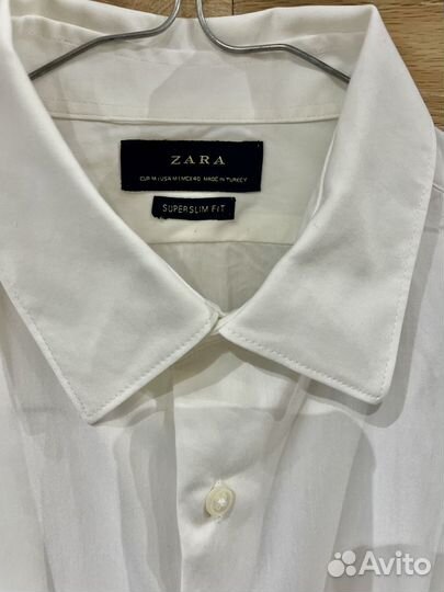 Рубашка белая Zara размер S. Бронь