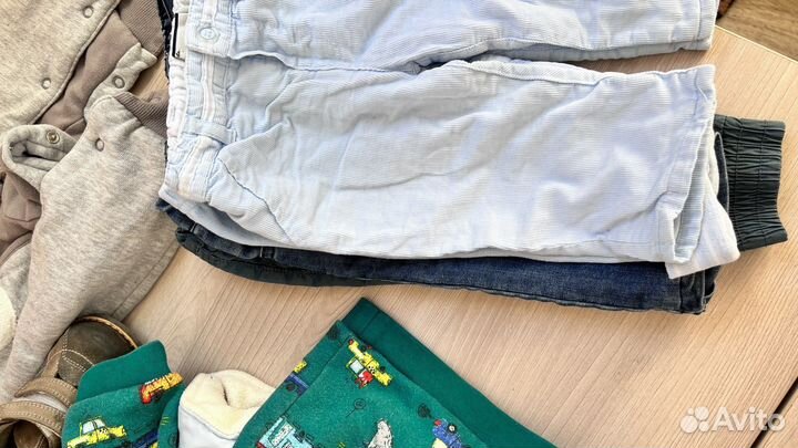 Детские вещи в отличном состоянии пакетом 68-74