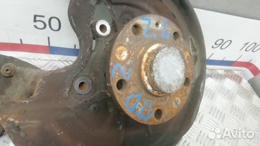 Ступица задняя левая skoda octavia A5 (1TD02LZ01)