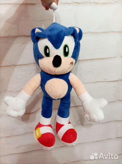 Мягкие игрушки новые Соник