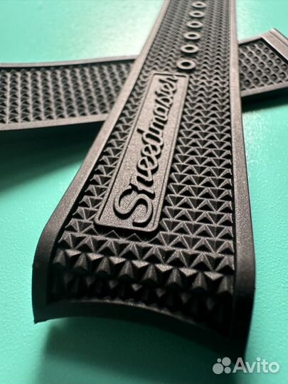 Ремешок для часов Omega - 22 Speedmaster / Чёрный