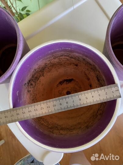 Горшки цветочные, кашпо