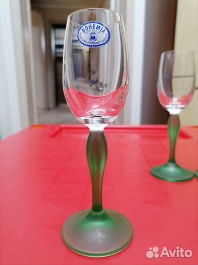 Фужеры богемия