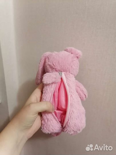 Плюшевый заяц для хранения