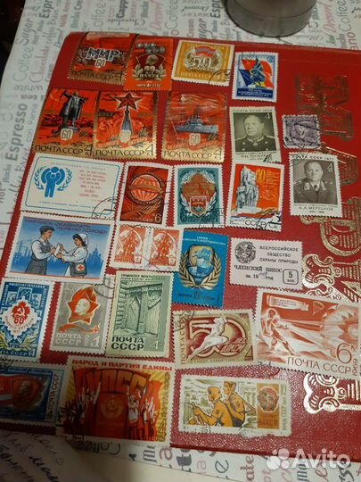 Большой альбом с марками